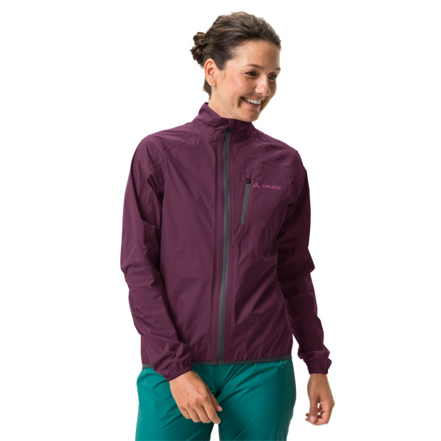 Vaude Women's Drop Jacket III 04964 Rainjacket - Blackcurrant