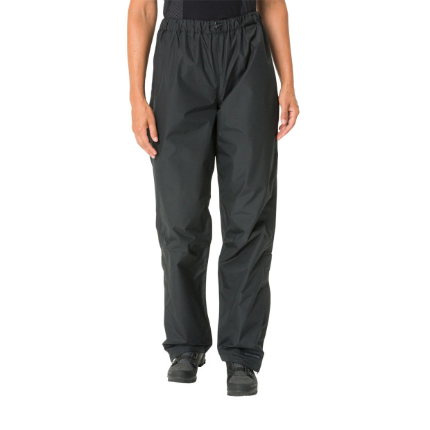 Vaude Fluid Women's Rain Pants S/S+L/S - Black