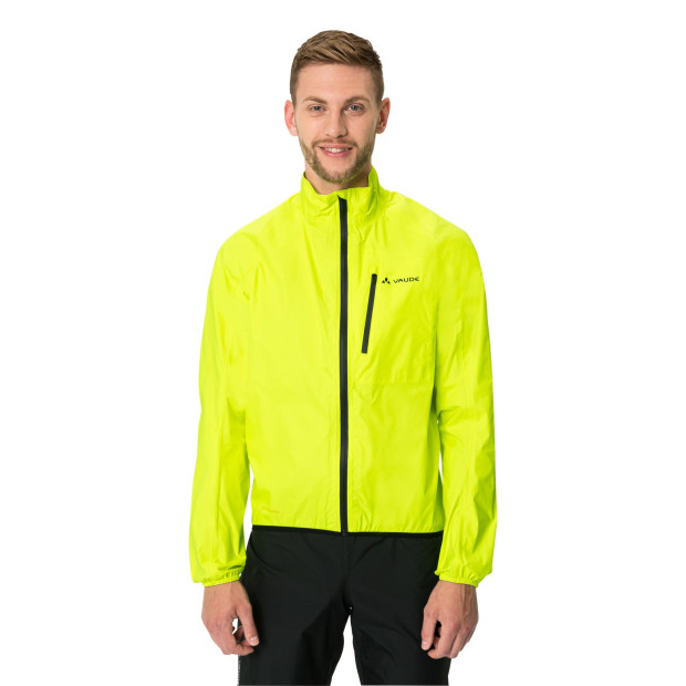 Vaude Men's Drop Jacket III Rain Jacket Neon Yellow