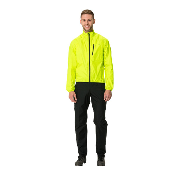 Vaude Men's Drop Jacket III Rain Jacket Neon Yellow