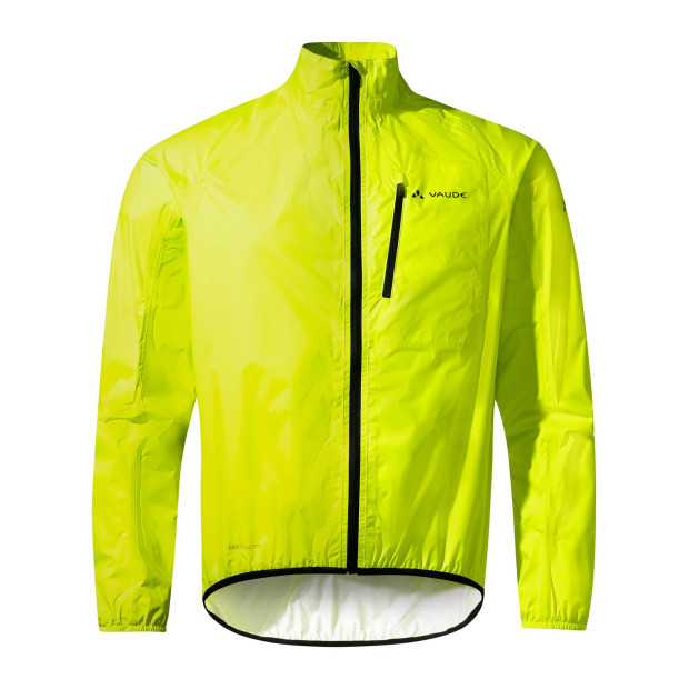 Vaude Men's Drop Jacket III Rain Jacket Neon Yellow