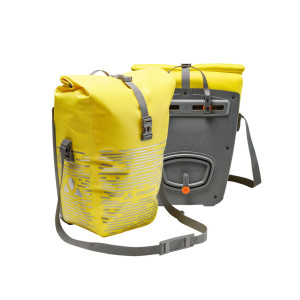 Vaude Aqua Back Luminum II Rear Bike Pannier 48L Yellow