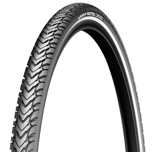 Michelin Protek Cross Trekking Tyre Rigid Rods 700x35C (37-622) Black Reflex