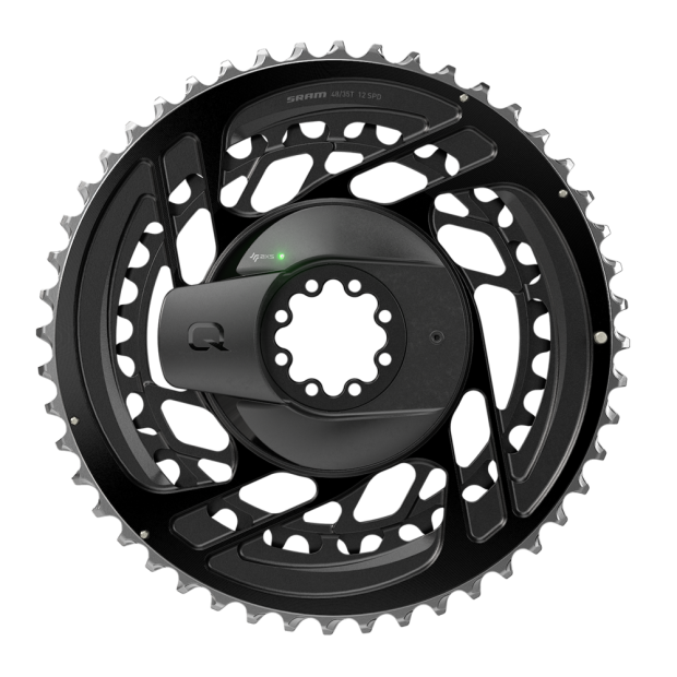 SRAM chainrings with Force D2 powermeter Mounting 2X 46-33 T + screws
