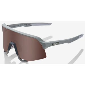 100% S3 Glasses Soft Tact Stone Grey