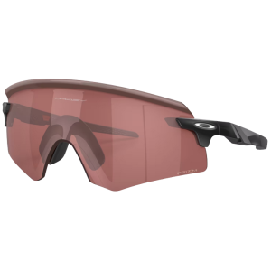 Oakley Encoder Sunglasses Matte Black - Burgundy glasses