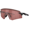 Oakley Encoder Sunglasses Matte Black - Burgundy glasses