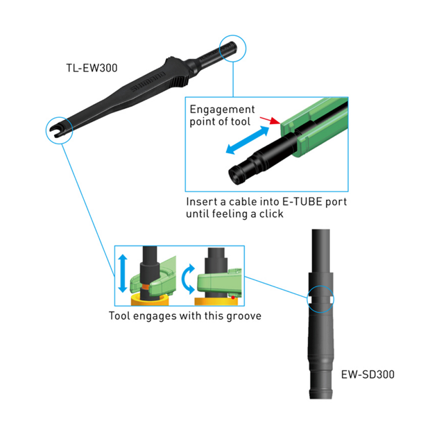 Shimano Di2 TL-EW300 Connection Tool