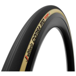 Vittoria Corsa Pro Road Tubular 700x25C Black/Tan