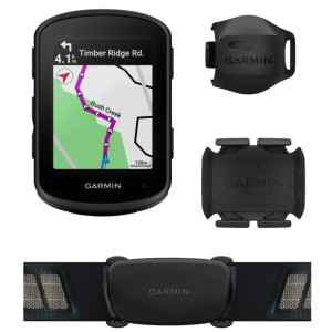 GARMIN Edge Explore 2 Bundle compteur GPS vélo + capteurs cardio, cadence,  vitesse