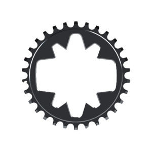 Stronglight Chainring MTB 7075 - T6 1x12 S - HT3 (grey)