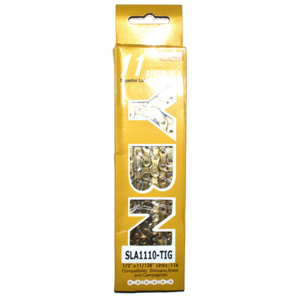 Yaban SLA 1110 Auto-Lubricant Chain - 11 Speeds - Gold