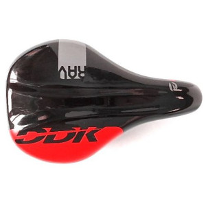 DDK Rav Child Saddle 16" Black/Red