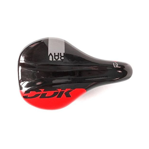 DDK Rav Child Saddle 16" Black/Red