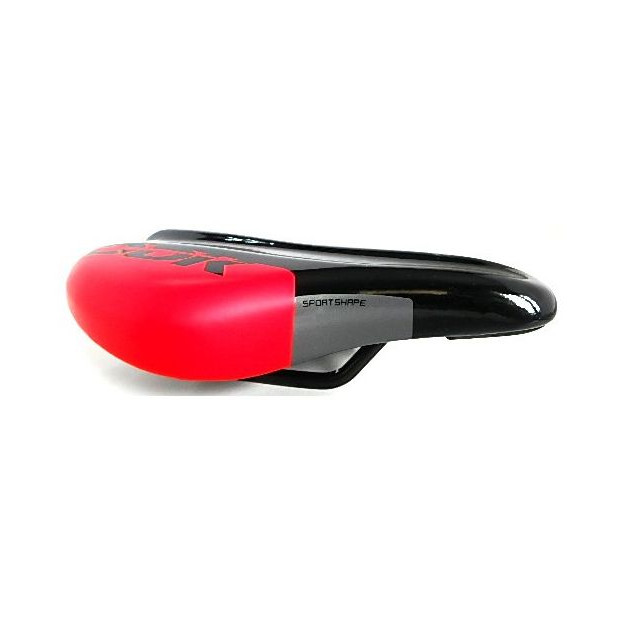 DDK Rav Child Saddle 16" Black/Red