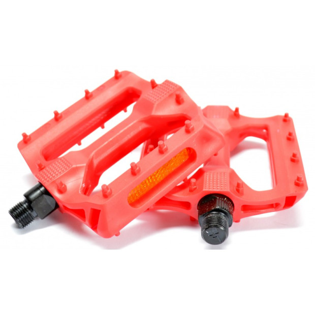 PNA Nylon Light Pedals Red
