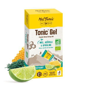 Meltonic Antioxidant Organic Energetic Gel Honey/Acerola/Spirulina 6x20g