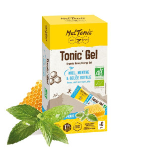 Meltonic Coup de Frais Organic Energetic Gel Honey/Royal Jelly/Mint 6x20g