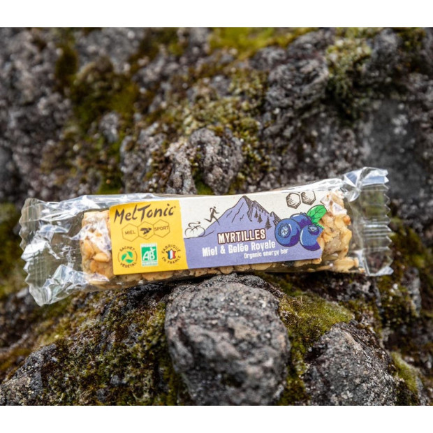 Meltonic Organic Cereal Blueberry and Hazelnut Energy Bar 30g