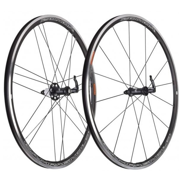 Campagnolo Zonda QR Wheelset Rim Brake Shimano HG11 Freewheel Body