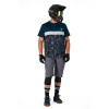 Animoz Wild Sleeves Enduro/DH Short Jersey - Camo Blue