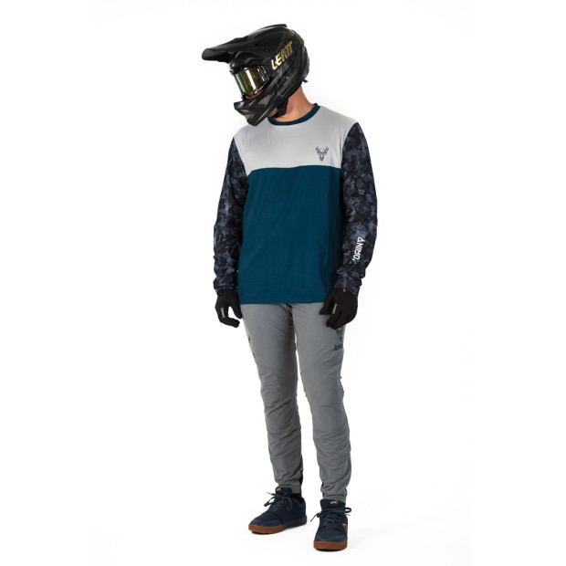 Animoz Wild Enduro/DH Long Sleeves Jersey - Blue