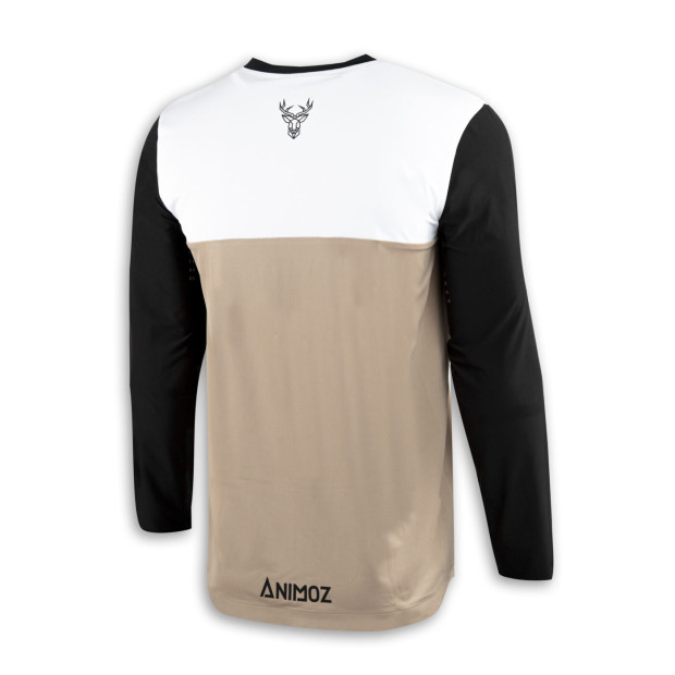 Animoz Wild Sleeves Enduro/DH Short Jersey - Camel