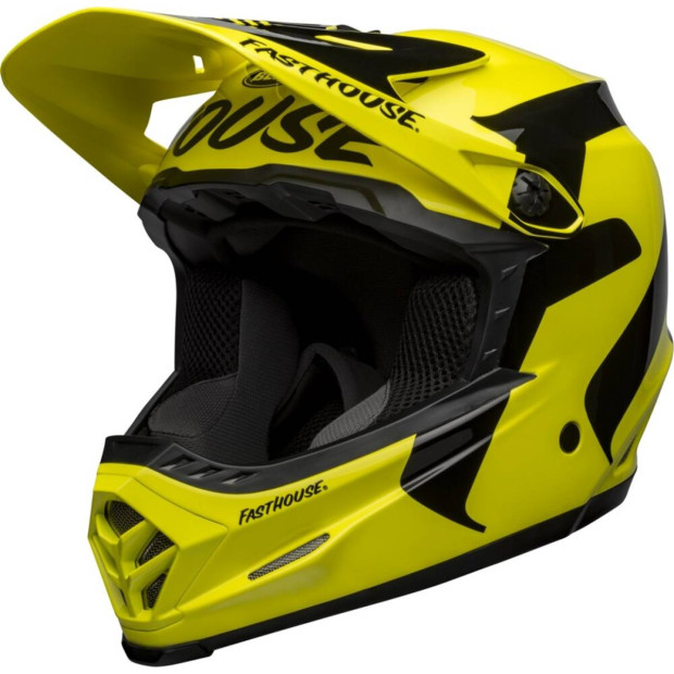 Bell Full-9 Fusion MIPS Helmet Hi-Viz Yellow/Black Fast House