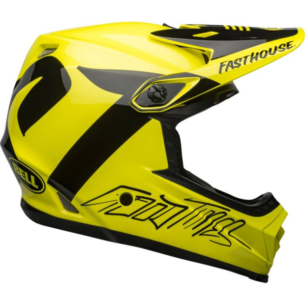 Bell Full-9 Fusion MIPS Helmet Hi-Viz Yellow/Black Fast House