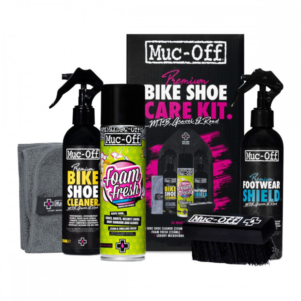 Muc-Off Premium cleaning kit for cycling shoes