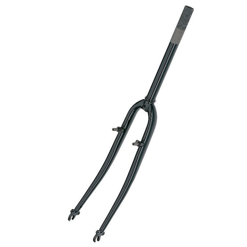 Unicrown MTB Rigid Fork 26" Threaded Steerer 1 1/8" Black