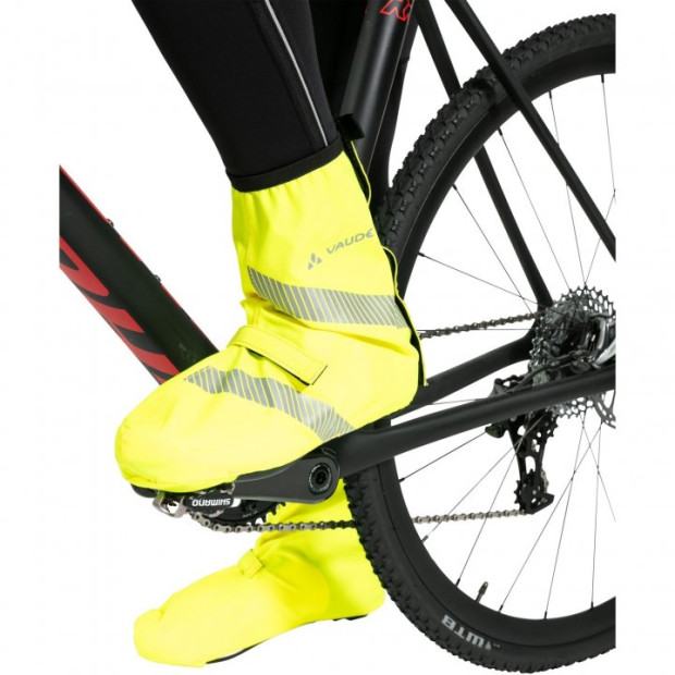 Vaude Luminium Bike Gaiter City Overshoes - Yellow