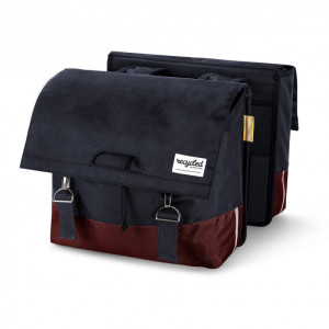 Urban Proof Rear Bag 40L Black/Burgundy