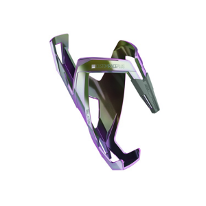 Elite Custom Race Plus Bottle Cage Iridescent Green-Purple