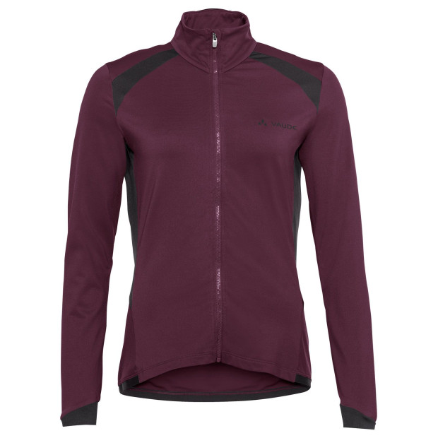 Vaude Posta LS Tricot II Women's Long Sleeves Jersey - Blackcurrant