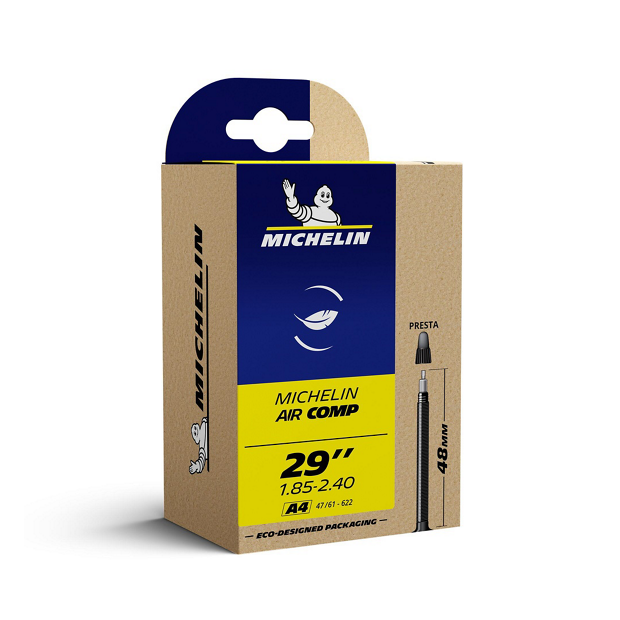 Michelin Air Comp Inner Tube 47/61-622 Presta 48mm