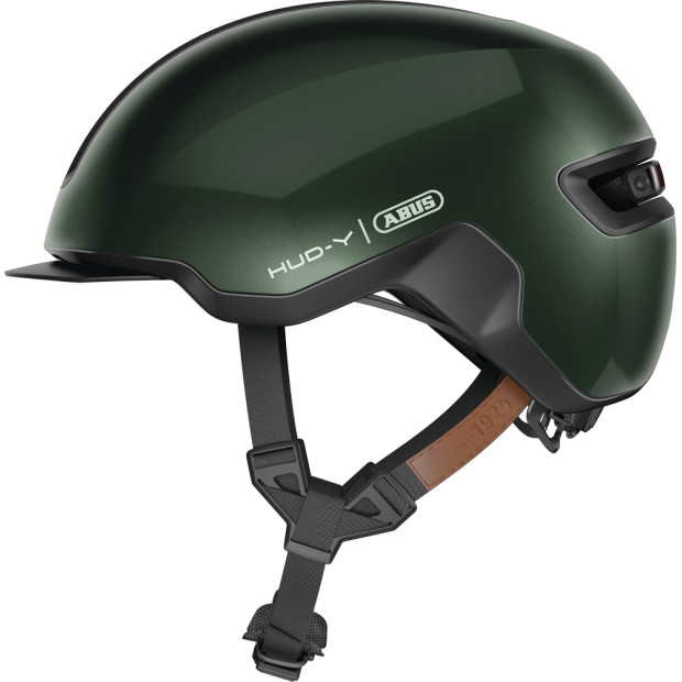 Abus Hud-Y Moss City Helmet Race Green