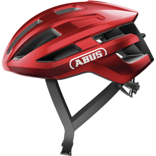 Abus Powerdome Road/Gravel Helmet Blaze Red