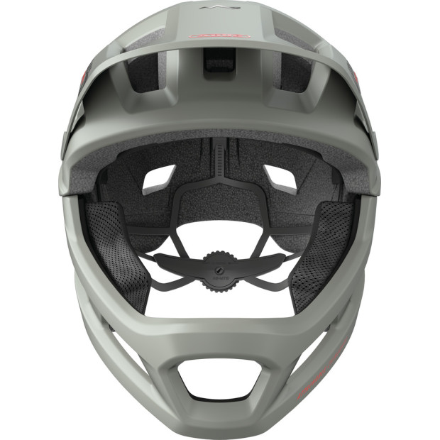 Abus YouDrop FF Child Full-Face Helmet Chalk Grey