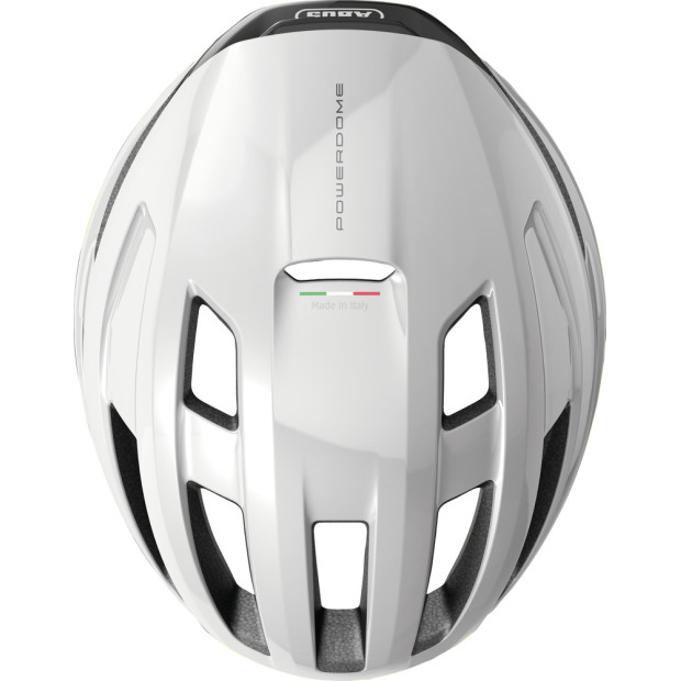 Abus Powerdome Road/Gravel Helmet Shiny White