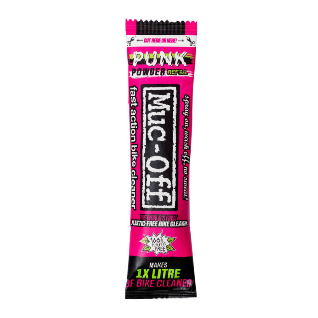 Muc-Off Punk Powder Bike Cleaner 4x30g + Aluminium Bottle and Sprayer