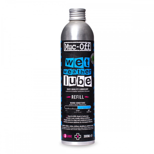 Muc-Off Wet Lube Chain Lubricant for Wet Weather - 300 ml