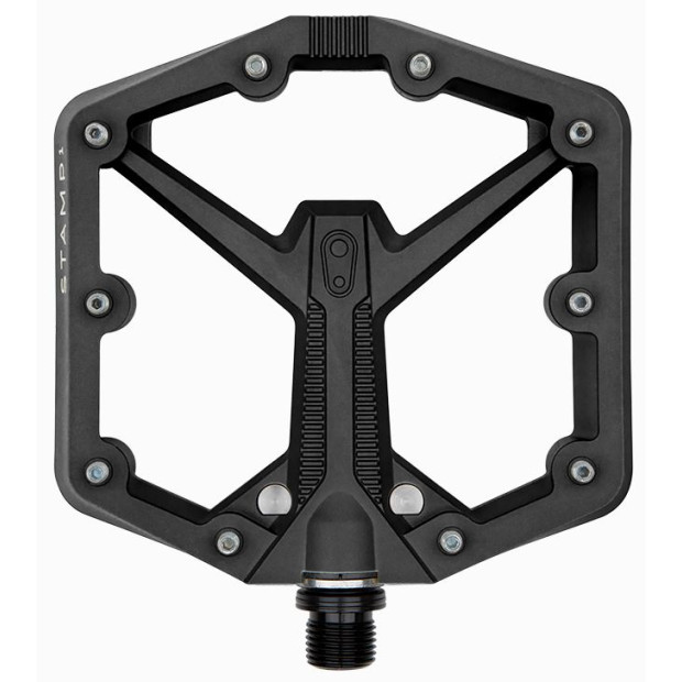 CrankBrothers Stamp 1 Gen 2 Large Flat MTB Pedals Black