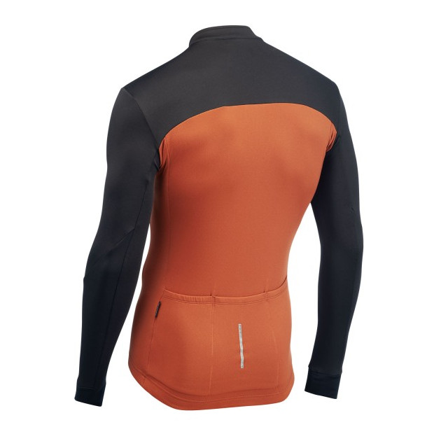 Northwave Force 2 Road/Gravel Long Sleeves Jersey Black/Cinnamon