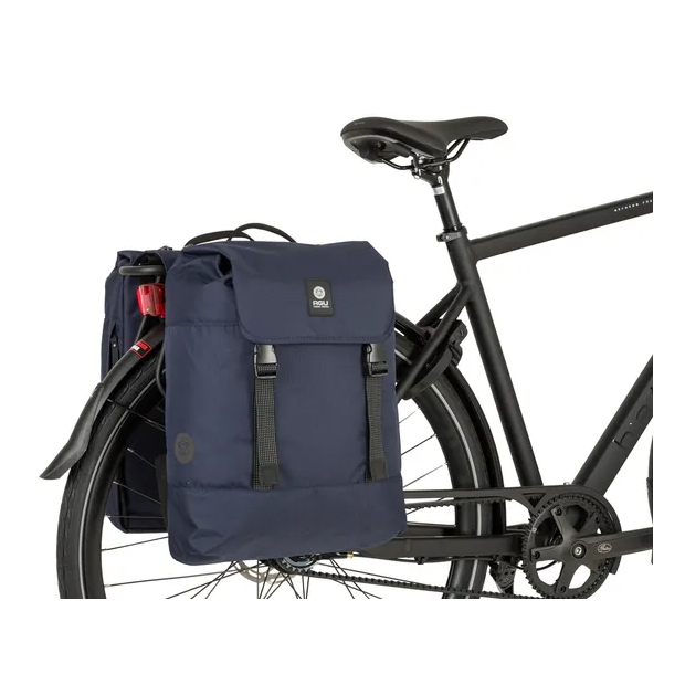 Pair of Agu DWR Double Urban Rear Panniers 36L Navy