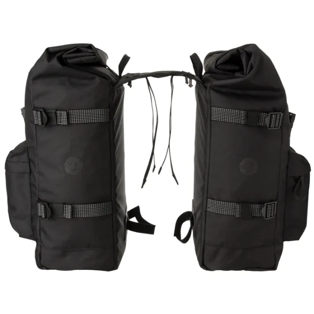 Pair of Agu H2O Roll-Top II Rear Panniers 28L Black