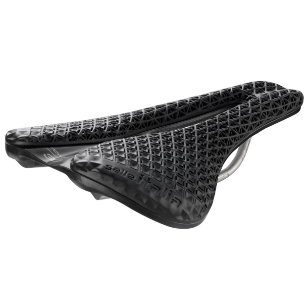 Selle Italia Novus Boost EVO 3D Superflow Road Saddle 145x245mm Rails Ti 316