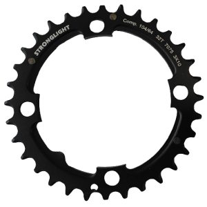 Stronglight MTB Type 7075-T6 104 mm 10 s Middle Chainring 32 Teeth - Black