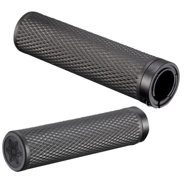 Supacaz Diamond Kush MTB Grips 29mm Black