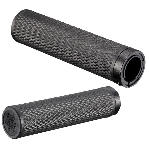 Supacaz Diamond Kush MTB Grips 34mm Black